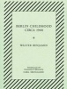  - Berlin Childhood Circa 1900 (Paperback) - Walter Benjamin Photo