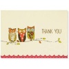 Perching Owls Thank You Notes (Stationery, Note Cards, Boxed Cards) (Miscellaneous printed matter) - Inc Peter Pauper Press Photo