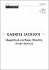 Magnificat and Nunc Dimittis: Truro Service (Sheet music) - Gabriel Jackson Photo