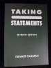 Taking Statements (Paperback, 7th edition) - Stewart Calligan Photo