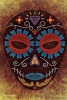 Cool Painted Native Mask 3 - Blank 150 Page Lined Journal for Your Thoughts, Ideas, and Inspiration (Paperback) - Unique Journal Photo