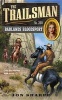 The Trailsman #369 - Badlands Bloodsport (Paperback) - Jon Sharpe Photo