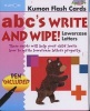 ABC's Lowercase Write and Wipe Flash Cards (Cards) - Kumon Photo