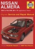 Nissan Almera Service and Repair Manual - N to V Reg (Hardcover) - John S Mead Photo