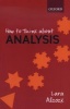 How to Think About Analysis (Paperback) - Lara Alcock Photo