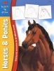 Learn to Draw Horses & Ponies (Paperback) - Russell Farrell Photo