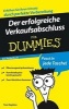 Der Erfolgreiche Verkaufsabschluss Fur Dummies Das Pocketbuch (German, English, Paperback) - Tom Hopkins Photo