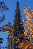 View of the Ulm Cathedral in Autumn Journal - 150 Page Lined Notebook/Diary (Paperback) - Cs Creations Photo