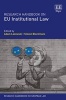 Research Handbook on EU Institutional Law (Hardcover) - Adam Lazowski Photo