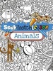 Seek, Sketch and Color -- Animals (Paperback, Green) - Susan Shaw Russell Photo