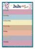 Dodo Weekly to Do Do Reminder List Planner Pad - 52 Pages for a Year's Worth of Memos, Notes and Vital Reminders to Plan and Do This Week (Loose-leaf) - Rebecca Jay Photo