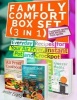 Family Comfort Box Set (3 in 1) - Everyday Recipes for Your Air Fryer, Instant Pot and Crockpot (Paperback) - Jennifer Evans Photo