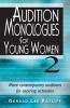 Audition Monologues for Young Women #2 - More Contemporary Auditions for Aspiring Actresses (Paperback) - Gerald Lee Ratliff Photo