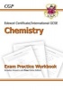 Edexcel Certificate/International GCSE Chemistry Exam Practice Workbook (with Answers & Online Edition) (Paperback) - CGP Books Photo