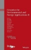 Ceramics for Environmental and Energy Applications II, Volume 246 (Hardcover) - Fatih Dogan Photo