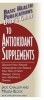 User's Guide to Antioxidant Supplements - Discover How Natural Antioxidants Can Reduce Your Risk of Heart Disease, Cancer, and Alzheimer's Disease (Paperback) - Melissa Block Photo