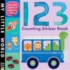 123 Counting Sticker Book (Paperback) - Jonathan Litton Photo