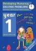 Solving Problems: Year 1 - Activities for the Daily Maths Lesson (Paperback) - Christine Moorcroft Photo