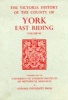 A History of the County of York, v.3 - East Riding (Hardcover) - KJ Allison Photo