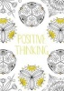 Positive Thinking - Adult Colouring Card-Book (Book, Illustrated edition) - Tasha Goddard Photo