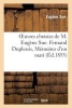 Oeuvres Choisies de M. . Fernand Duplessis, Memoires D'Un Mari (French, Paperback) - Eugene Sue Photo