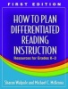 How to Plan Differentiated Reading Instruction (Paperback) - Sharon Walpole Photo