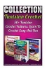 Tunisian Crochet Collection - 50+ Tunisian Crochet Patterns. Learn to Crochet Easy and Fun: (How to Crochet, Crochet Stitches, Tunisian Crochet, Crochet for Babies, Crochet for Dummies, Crochet for Women) (Paperback) - Adrienne Brighton Photo