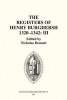 The Registers of Bishop Henry Burghersh, 1320-1342, Volume 1 - Institutions of Benefices in the Archdeaconries of Lincoln, Stow and Leicester (Hardcover) - Nicholas Bennett Photo