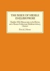 The Index of Middle English Prose, Handlist XXI - Manuscripts in the Hatton and E. Musaeo Collections, Bodleian Library, Oxford (Hardcover, New) - Patrick J Horner Photo