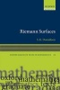 Riemann Surfaces (Paperback) - Simon K Donaldson Photo