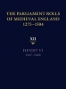 The Parliament Rolls of Medieval England, 1275-1504, XII - Henry VI, 1447-1460 (Hardcover, New) - Anne Curry Photo