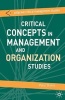 Critical Concepts in Management and Organization Studies - Key Terms and Concepts (Paperback) - Stephen Dunne Photo