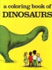 Coloring Book of Dinosaurs (Paperback) - Bellerophon Books Photo