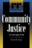 Community Justice - An Emerging Field (Paperback, New) - David R Karp Photo