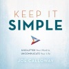 Keep it Simple (Hardcover) - Joe Calloway Photo