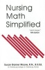 Nursing Math Simplified: Math Magic (Paperback, 5th) - Susan Garner Moore Photo