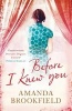 Before I Knew You (Paperback) - Amanda Brookfield Photo