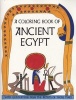 A Coloring Book of Ancient Egypt - With Illustrations from the Artists of Those Times (Paperback) - Bellerophon Books Photo