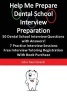 Help Me Prepare - Dental School Interview Preparation (Paperback) - John Paul Girardi Photo