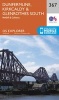 Dunfermline, Kirkcaldy and Glenrothes South (Sheet map, folded, September 2015 ed) - Ordnance Survey Photo