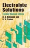 Electrolyte Solutions (Paperback, 2nd Revised edition) - R A Robinson Photo