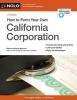 How to Form Your Own California Corporation (Paperback, 17th) - Anthony Mancuso Photo