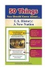 50 Things You Should Know about U.S. History - A New Nation Flash Cards (Paperback) - Julie Eisenhauer Photo