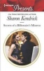 Secrets of a Billionaire's Mistress (Paperback) - Sharon Kendrick Photo