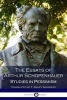 The Essays of ; Studies in Pessimism (Paperback) - Arthur Schopenhauer Photo