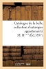 Catalogue de La Belle Collection D'Estampes Appartenant A M. R*** (French, Paperback) - Sans Auteur Photo