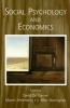 Social Psychology and Economics (Paperback) - David De Cremer Photo