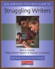 A Classroom Teacher's Guide to Struggling Writers (Paperback, New) - Curt Dudley Marling Photo