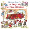 A Day at the Fire Station (Paperback) - Richard Scarry Photo