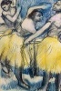 ''Three Dancers in Yellow Skirts'' by Edgar Degas - Journal (Blank / Lined) (Paperback) - Ted E Bear Press Photo